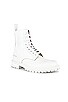 view 2 of 6 Lug Sole Combat Boot in White