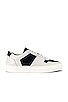 view 1 of 6 Decades Low Sneaker in Black & Off White