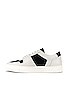 view 5 of 6 Decades Low Sneaker in Black & Off White