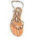 view 4 of 5 Arzachena Sandal in Beige Python