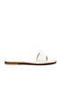view 1 of 5 Cannucce Sandal in Off White Calfskin