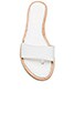 view 4 of 5 Cannucce Sandal in Off White Calfskin