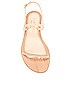 view 4 of 5 Laura Sandal in Beige & Natural
