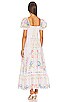view 3 of 3 SALVA ドレス in Garden White Print