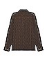 view 2 of 4 Weave Overshirt in Brown