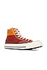 view 2 of 6 Chuck 70 Colorblocked in Monarch, Rugged Orange, & Egret