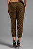 view 3 of 8 Slouchy Pant in Brocade Georgette