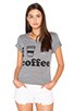 I Heart Coffee Tee, view 1 of 4, click to view large image.