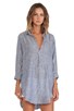 view 1 of 6 Teton Chambray Tunic in Blue