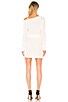 view 3 of 3 x REVOLVE Destination Wrap Dress in Bright White
