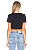 view 3 of 4 x REVOLVE Ezra Cropped Top in Black