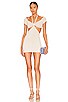 view 1 of 3 Annabel Dress in Off White