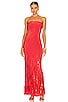view 1 of 4 Anisa Gown in Rouge
