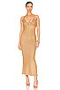 view 1 of 3 Serita Knit Dress in Gold