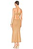 view 3 of 3 Serita Knit Dress in Gold
