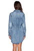 view 3 of 5 The Prep School Dress in Blue Vibes