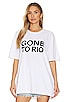 view 2 of 5 GONE TO RIO Tシャツ in White