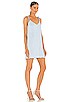 Mini Pleated Tie Strap Slip Dress, view 2 of 3, click to view large image.