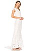 view 3 of 4 x REVOLVE Liv Gown in White