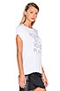 view 2 of 4 Rose S'il Vous Plait Tee in White