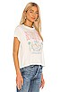 view 2 of 4 Beverly Hills Girlfriend Tee in Vintage White