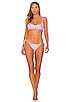 view 1 of 4 Talia Crystal Bikini Set in Lilac