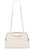 view 5 of 5 Seville Clutch in Off White Croc
