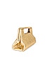view 3 of 5 Mini Seville Clutch in Gold Metallic