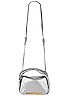 view 1 of 5 Mini Lisbon Bag in Silver Metallic