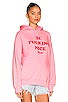 view 2 of 4 BE NICE パーカー in Pink