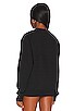 view 3 of 4 Jet Lagged Crewneck in Black