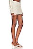 view 2 of 4 Bloom Low Rise Knit Mini Skirt in Cream