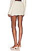 view 3 of 4 Bloom Low Rise Knit Mini Skirt in Cream