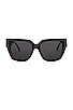 view 1 of 3 Remi 2 Sunglasses in Black & Grey Polarized
