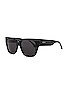 view 2 of 3 Remi 2 Sunglasses in Black & Grey Polarized