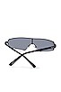 view 2 of 2 Ventura Polarized Sunglasses in Matte Black And Grey