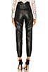 Vegan Leather Moto Pant, view 3 of 4, click to view large image.