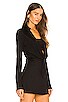 view 3 of 5 X REVOLVE Wrap Top in Black