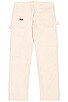 view 3 of 3 Standard Utility Painter Straight Leg Pant in Natural