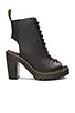 view 1 of 5 Carmelita Open Heel Lace Up Boot in Black