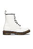 view 1 of 6 1460 8-Eye Boot in White