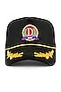 view 3 of 4 Logo Trucker Hat in Black