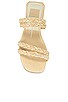 Haize Raffia Slide, view 4 of 5, click to view large image.