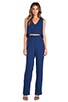 view 1 of 4 Anemone Jumpsuit in Navy