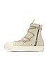 view 5 of 6 ZAPATILLAS DE CAÑA ALTA HEXA in Pearl & Milk