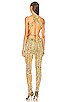 view 3 of 4 NATASHA キャットスーツ in Multi Snake Print