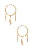 view 2 of 2 Charlotte Earrings in Gold