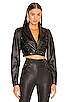 view 2 of 5 Mercury Leather Blazer in Black