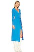 view 2 of 3 Astrid Midi Dress in Brilliant Blue
