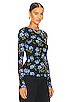 view 2 of 4 ТОП LOGAN TWO in August Floral & Small Black
